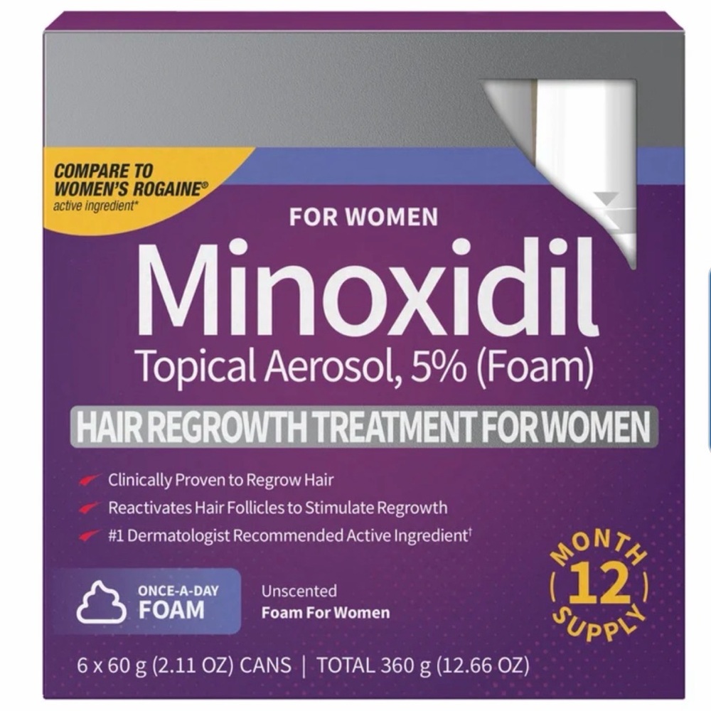 Minoxidil Topical Aerosol Foam 5% for Women